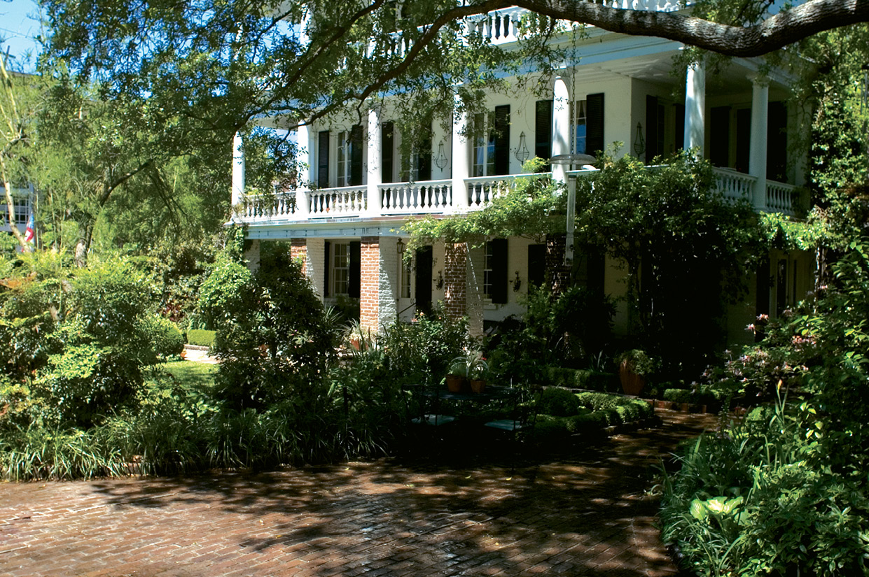 MORE DIRT: In the 1990s, Patti got her wish for more “dirt” and garden space when she and Peter moved to Ansonborough, just in time to host her daughter Evie’s wedding reception.