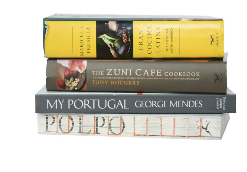 Delicious Reads “I probably buy a new cookbook twice a month—I’ll just lie in bed and order new ones.”