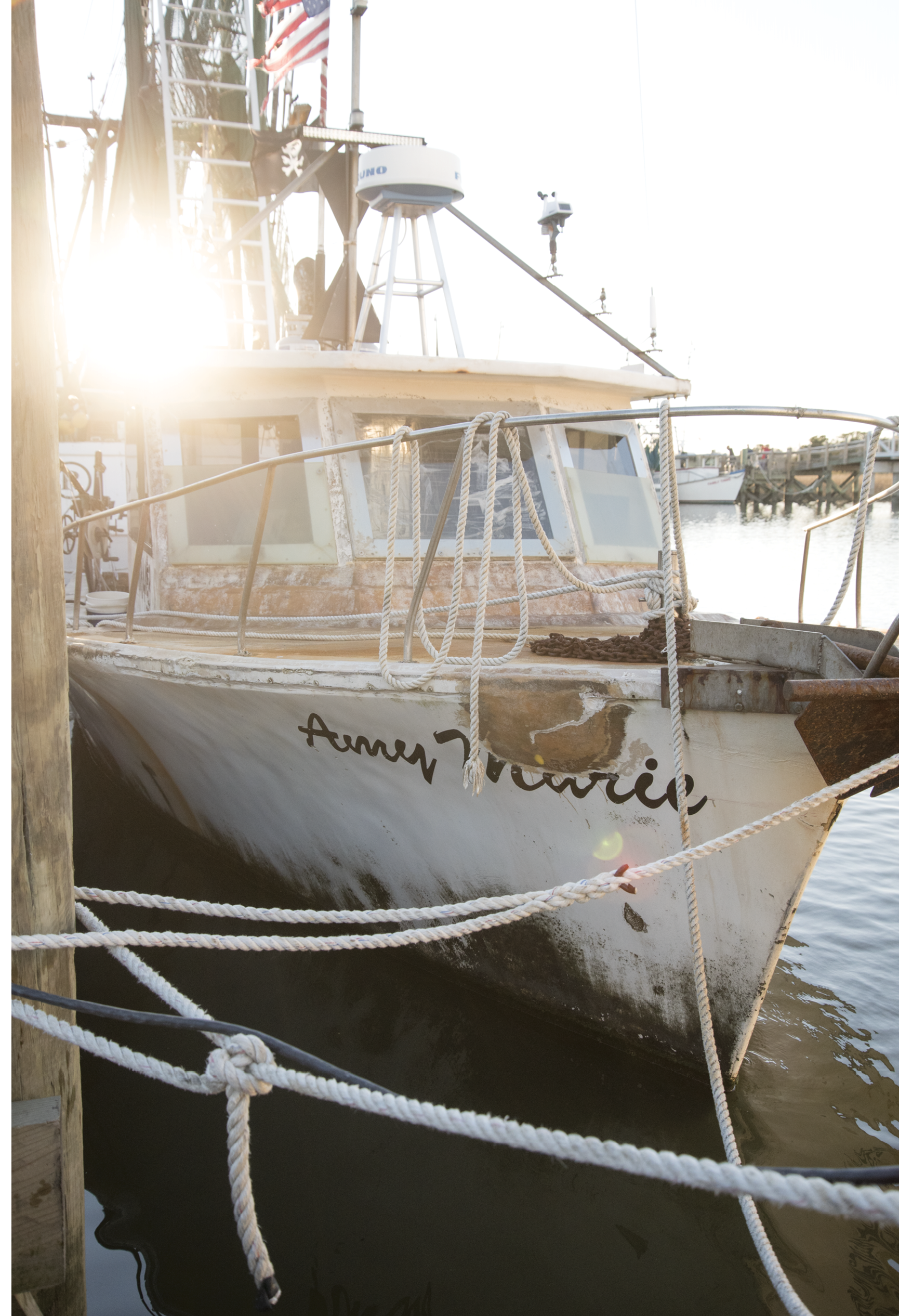 The Marhefkas’ 35-year-old fiberglass workhorse, the Amy Marie