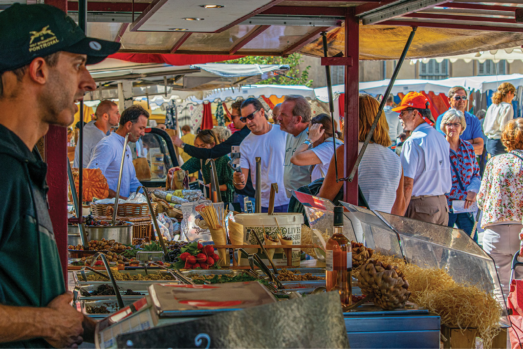 Knowing culinary treasures were hand-selected each day in the market made the night dinners that much more exciting.