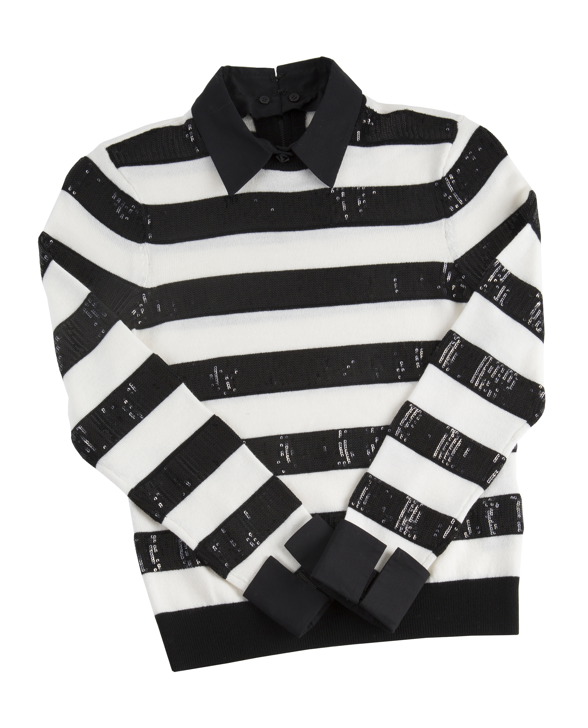 Alice + Olivia ”Marlee Sequin Sweater,” $398 at Gwynn’s of Mount Pleasant