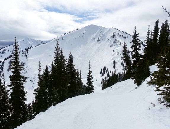 The rarely crowded slopes