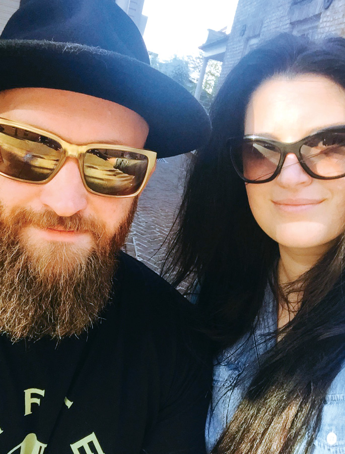 Amy and Asher Driggers.