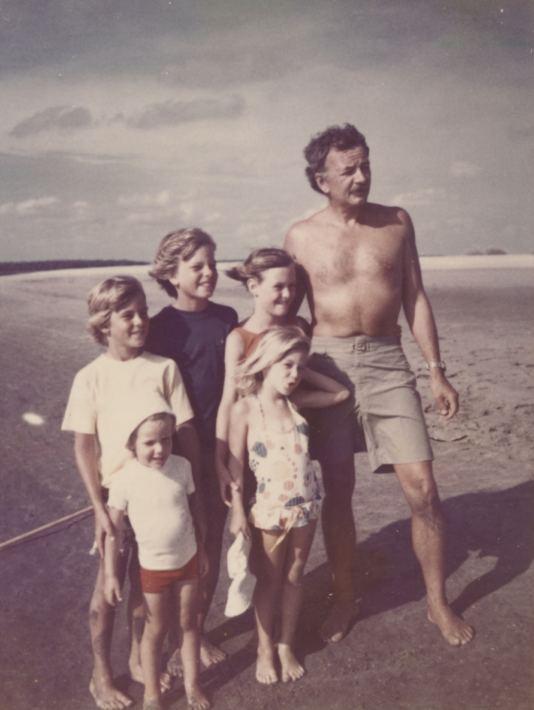 With dad/step-dad Neil at Captain Sam’s Inlet