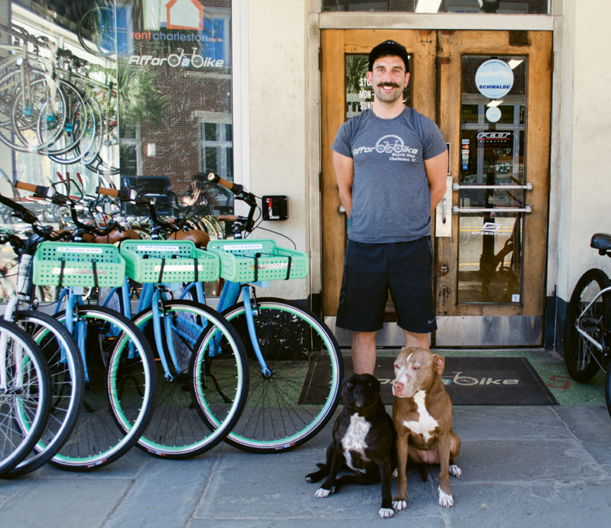 Daniel Russell-Einhorn opened Affordabike on King in 2009.