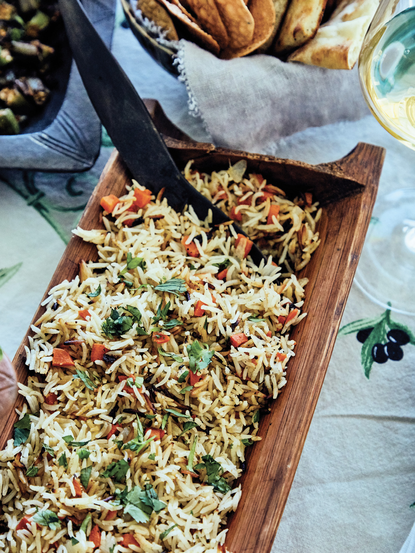 Basmati rice pilaf