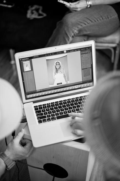 Behind the Scenes of Elise Testone&#039;s September 2013 Photoshoot