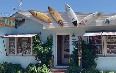 Fond of Folly: “Surf Bar is a hidden honey hole. I actually used to make peanut butter pies for them, and it’s where I met my wife.”
