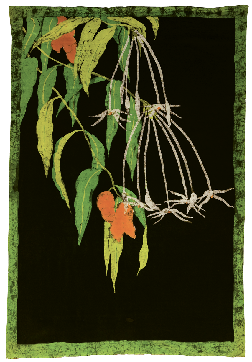 The artist donated several of her batik works, including this one inspired by her time in British Guiana, to The Charleston Museum in 1955.