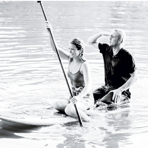 He and Becky’s engagement photo on James Island’s Lake France