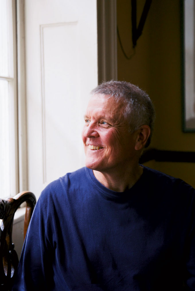 A brief boyhood encounter with art historian and cultural maven Laura Bragg left a lasting impact on the future plastic surgeon. Through introducing him to the artwork of Hieronymus Bosch, Bragg helped open new ways of seeing and expressing for Hagerty, who struggled with dyslexia. His painting and drawing is “another form of language,” says Hagerty, who now signs his work backwards.