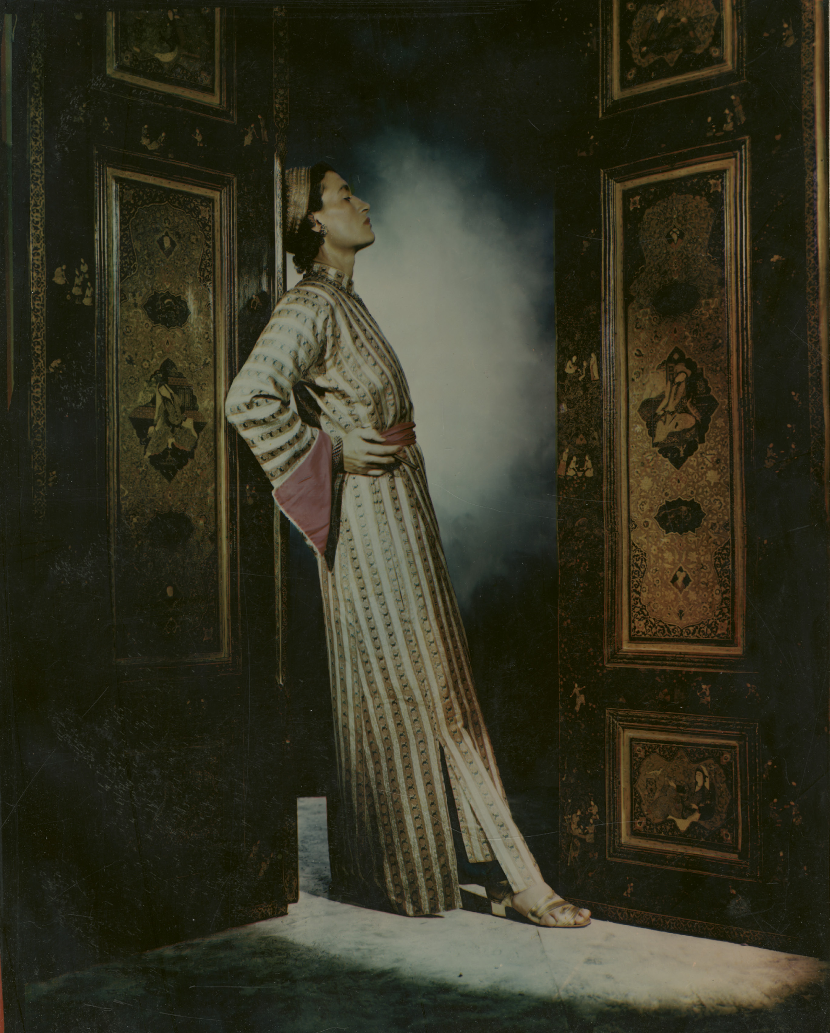 Gertrude Sanford Legendre—the internationally known globetrotter, socialite, and big-game hunter—as photographed by George Platt Lynes for Harper’s Bazaar in 1938