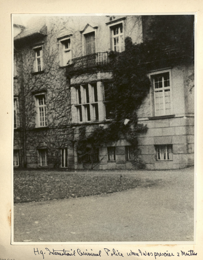 The police headquarters in Wansee, where she was held in November and December 1944