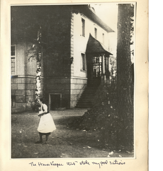 The housekeeper who regularly stole Gertie’s food