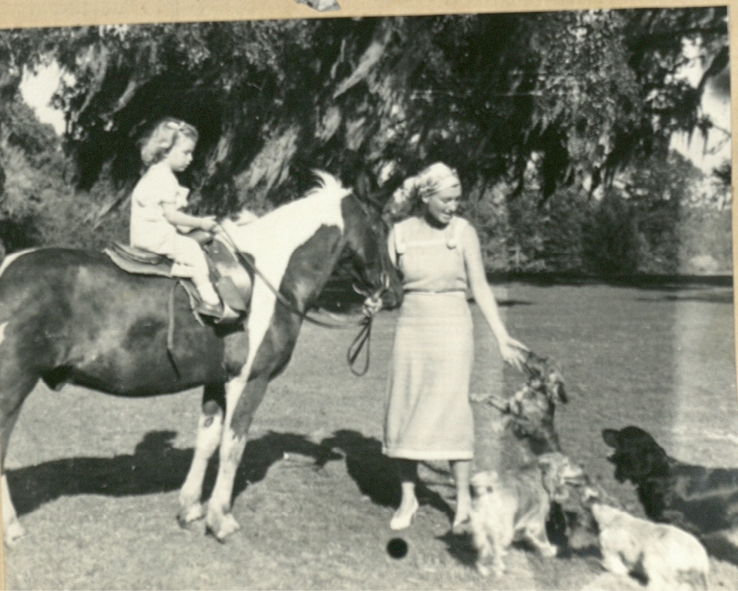 Gertrude with Landine