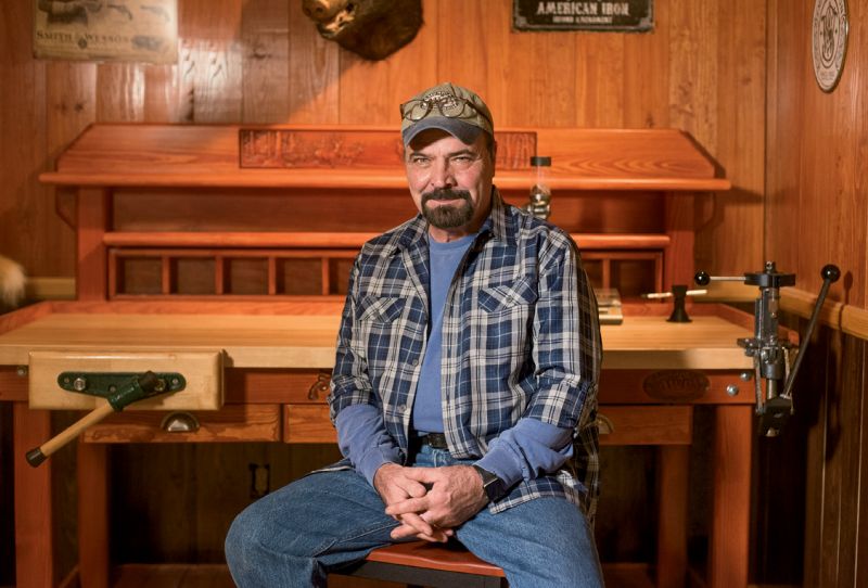 American Workbench founder John Zirpola with one of his benches