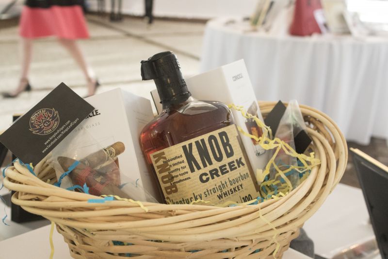A DIY Bourbon &amp; cigar party kit up for auction.