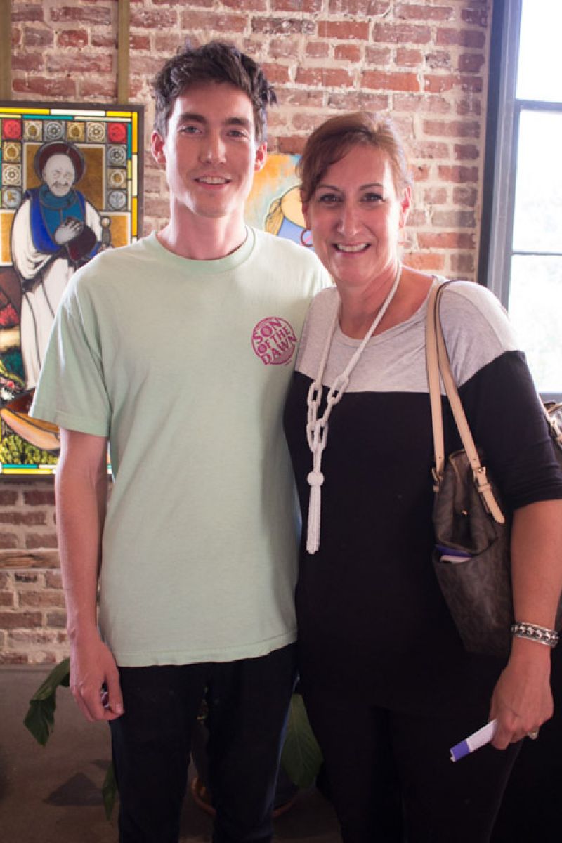 Sean Schultz and Cathy Chastain