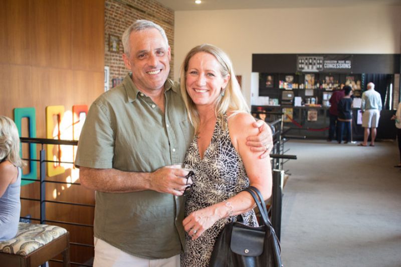 Wally Seinsheimer and Charleston magazine editor in chief Darcy Shankland
