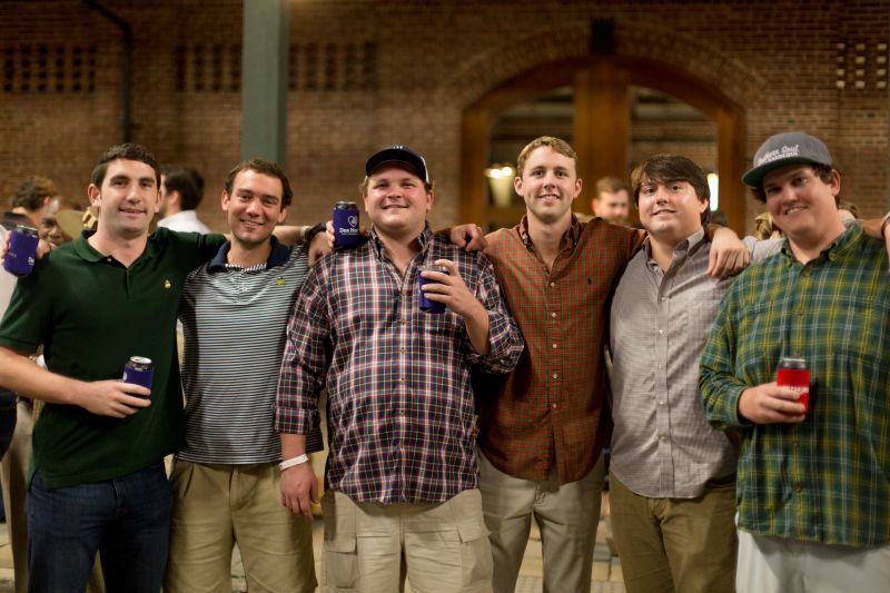 Harris Pharr, Scott Freed, Chase Alford, Kenny Henderson, Watson Verner, and Sam Maxwell