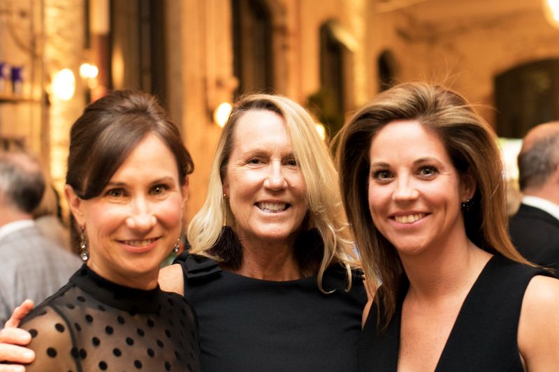 Anne Shaw, Lyz Livingston, and Blair Turner