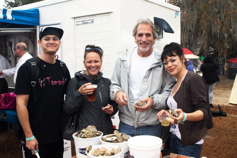 Vince Carino, Kim and Brendan Maloof, and Jazmin Carino