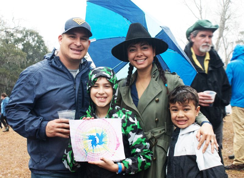Gustavo, Mateo, Andrea, and Sebastian Serrano