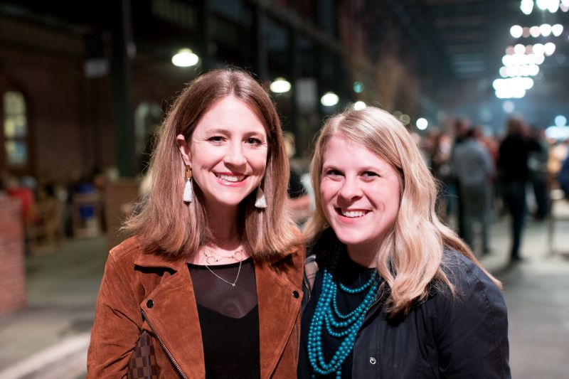 Whitney Morrison and Bonnie Bennett