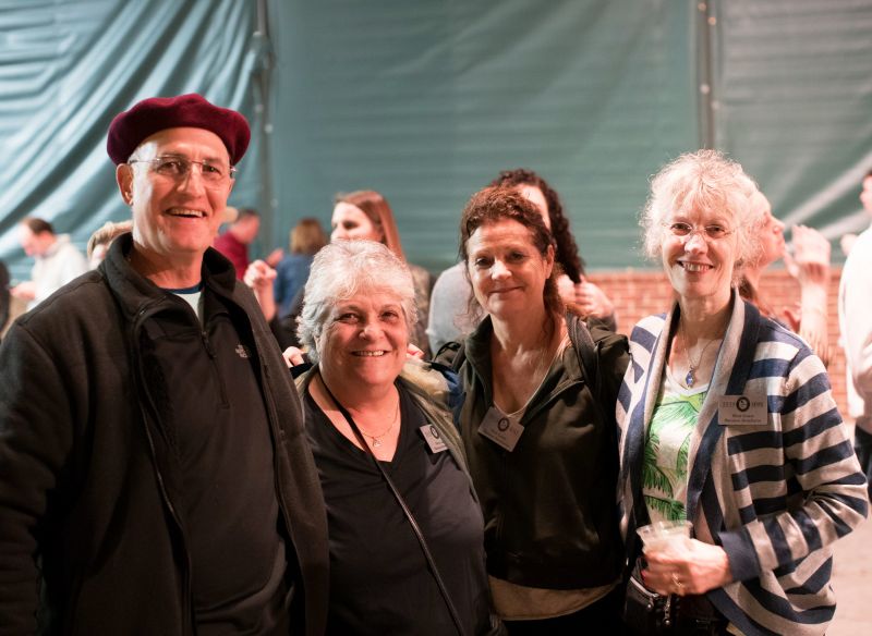 Alberto Martinez, Colleen West, Nancy Keller, and Becky Martinez