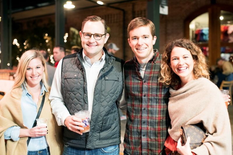 Emily and Ryan Andersen with Brian and Kristen Fox