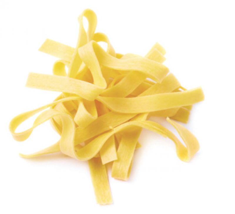 Carb King: “There’s a ton of flour in my pantry to make pasta. I toss it with olive oil and arugula for post-run fuel.”